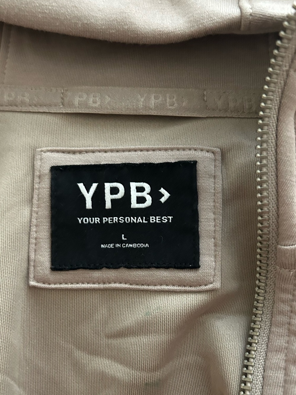 Women’s YPB Abercrombie and Fitch Zip-Up Hoodie Size Large - Picture 6 of 6